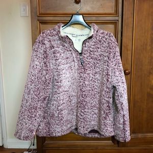 Red Sherpa Quarterzip